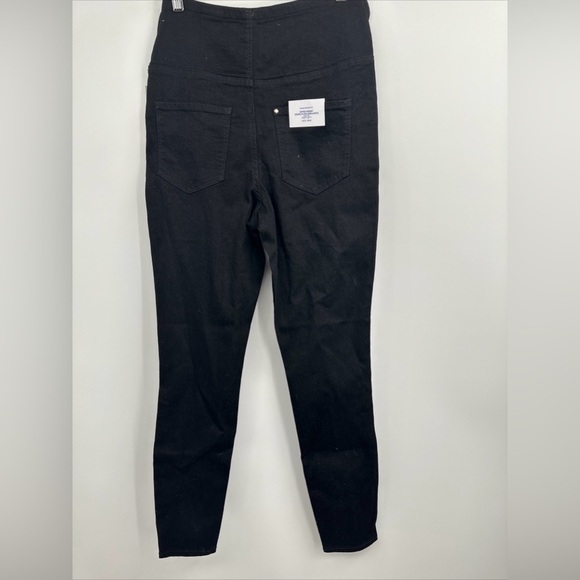 H&M Super Skinny Over Bump Maternity Jeans Stretch Denim Pants Size M NWT - Picture 5 of 6